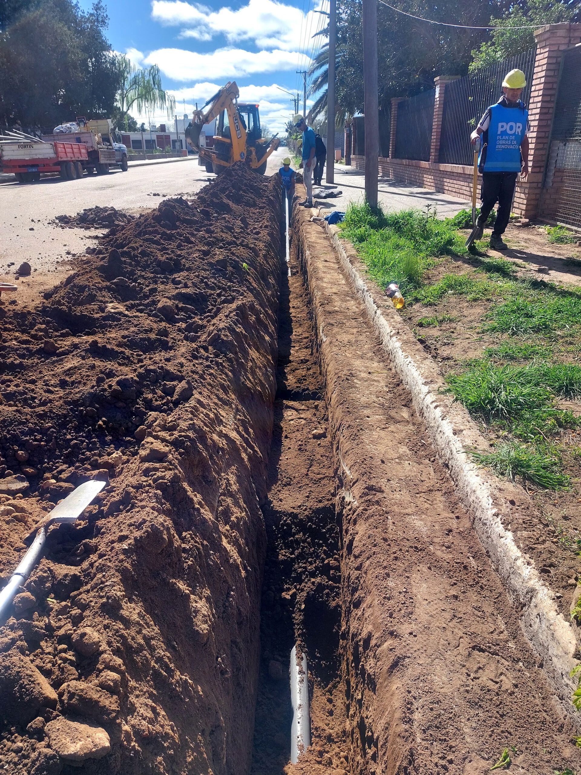 Avanza la renovación de la red de agua potable en Colonia Barón ...